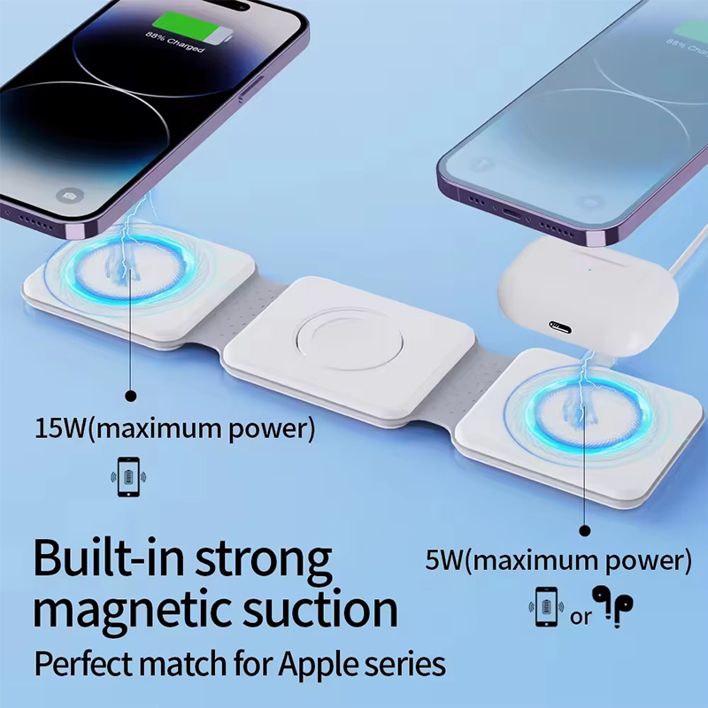 Universal Qi2 Magnetic Foldabl - Wireless Charger Watch 리뷰 및 가격