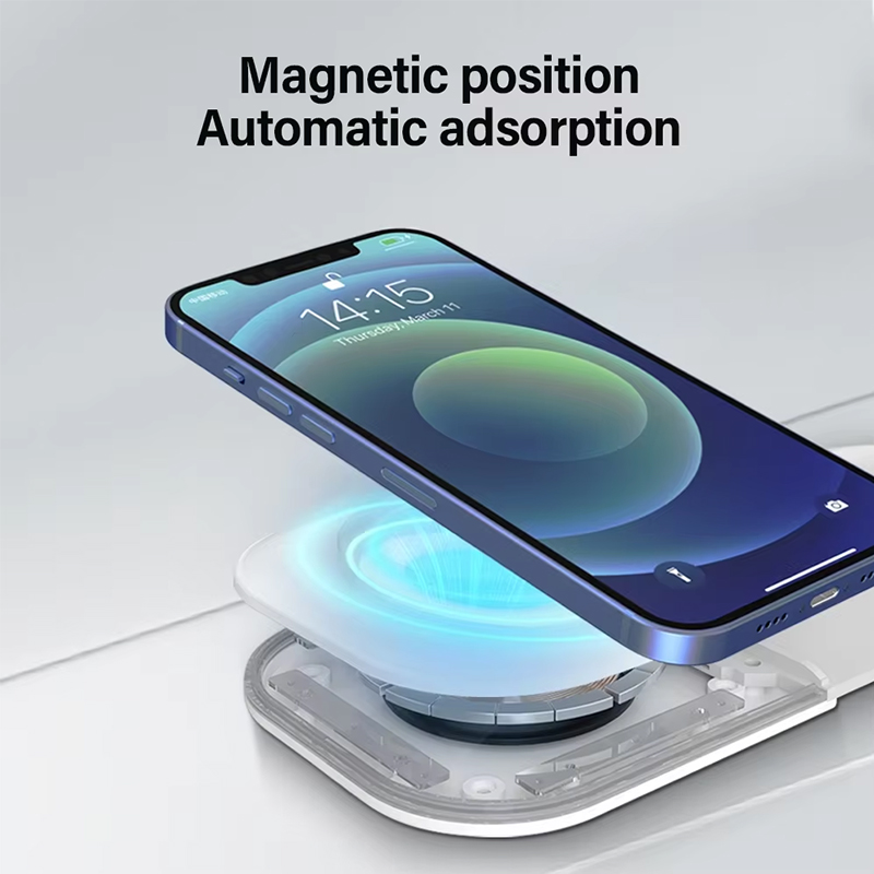Universal Qi2 Magnetic Foldabl - Wireless Charger Watch 리뷰 및 가격