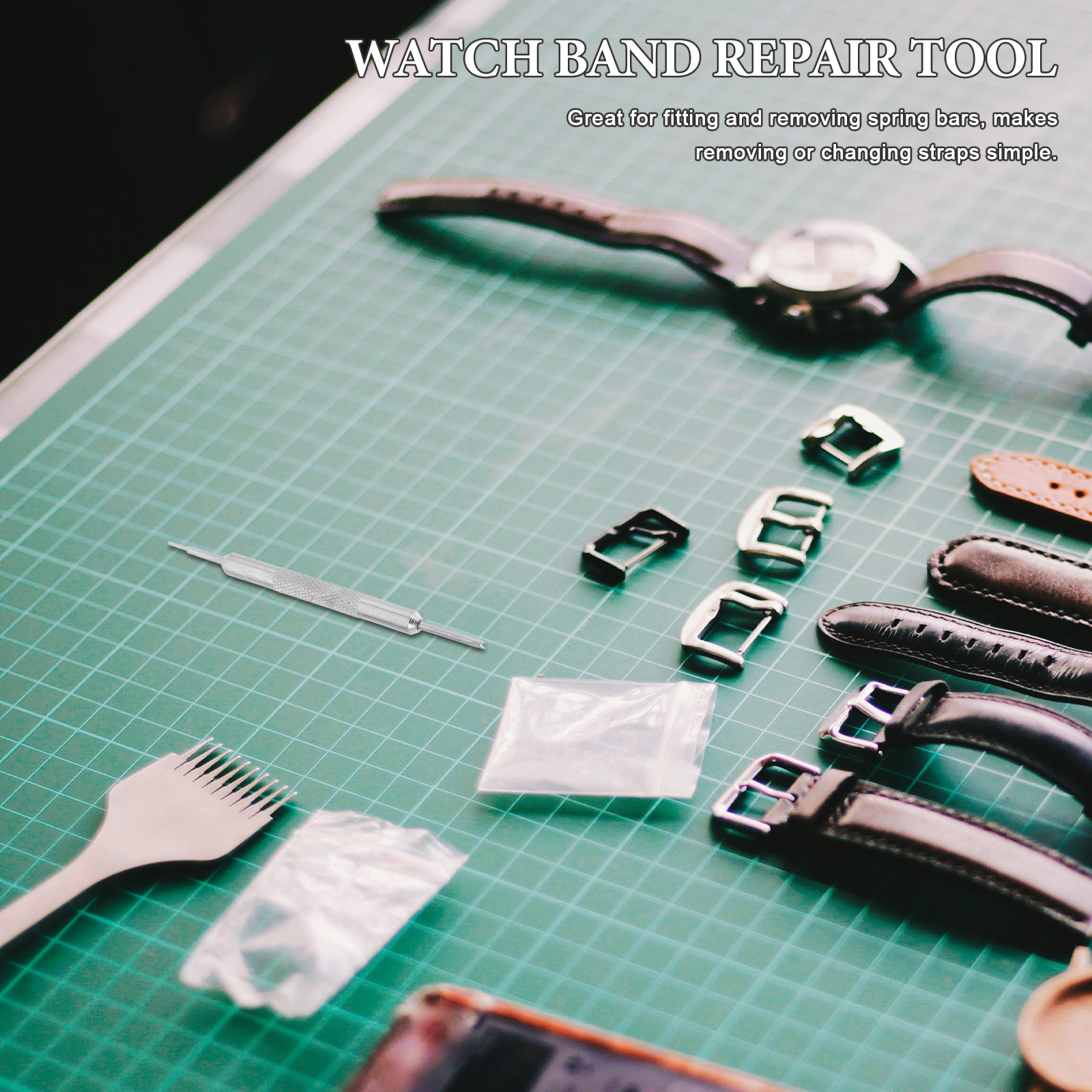 Ergonomic Dual-Head Spring Bar - Tool Kit Strap Change 리뷰 및 가격