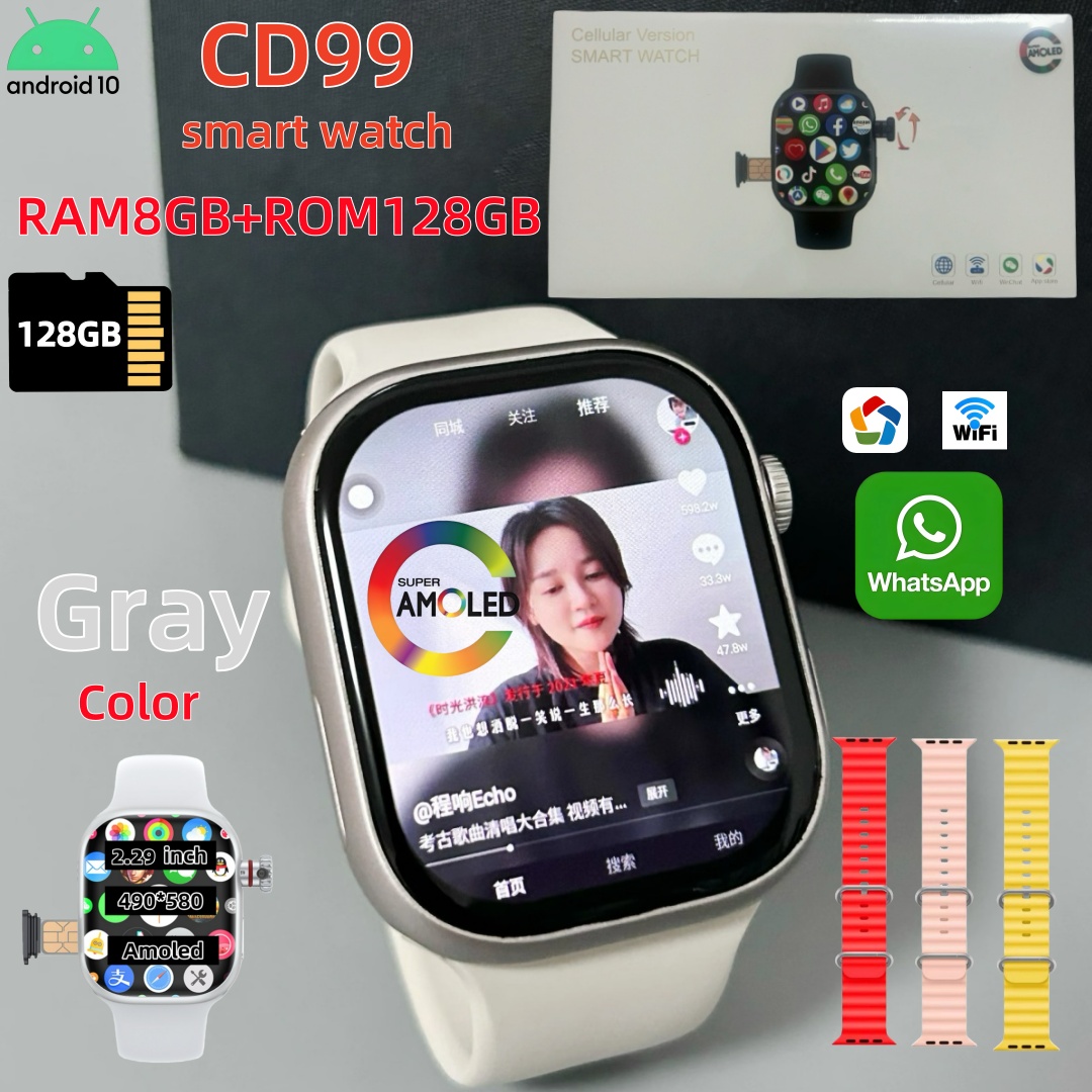 CD99 Smart Watch 8GB RAM AMOLE - Smartwatch Instagram 리뷰 및 가격