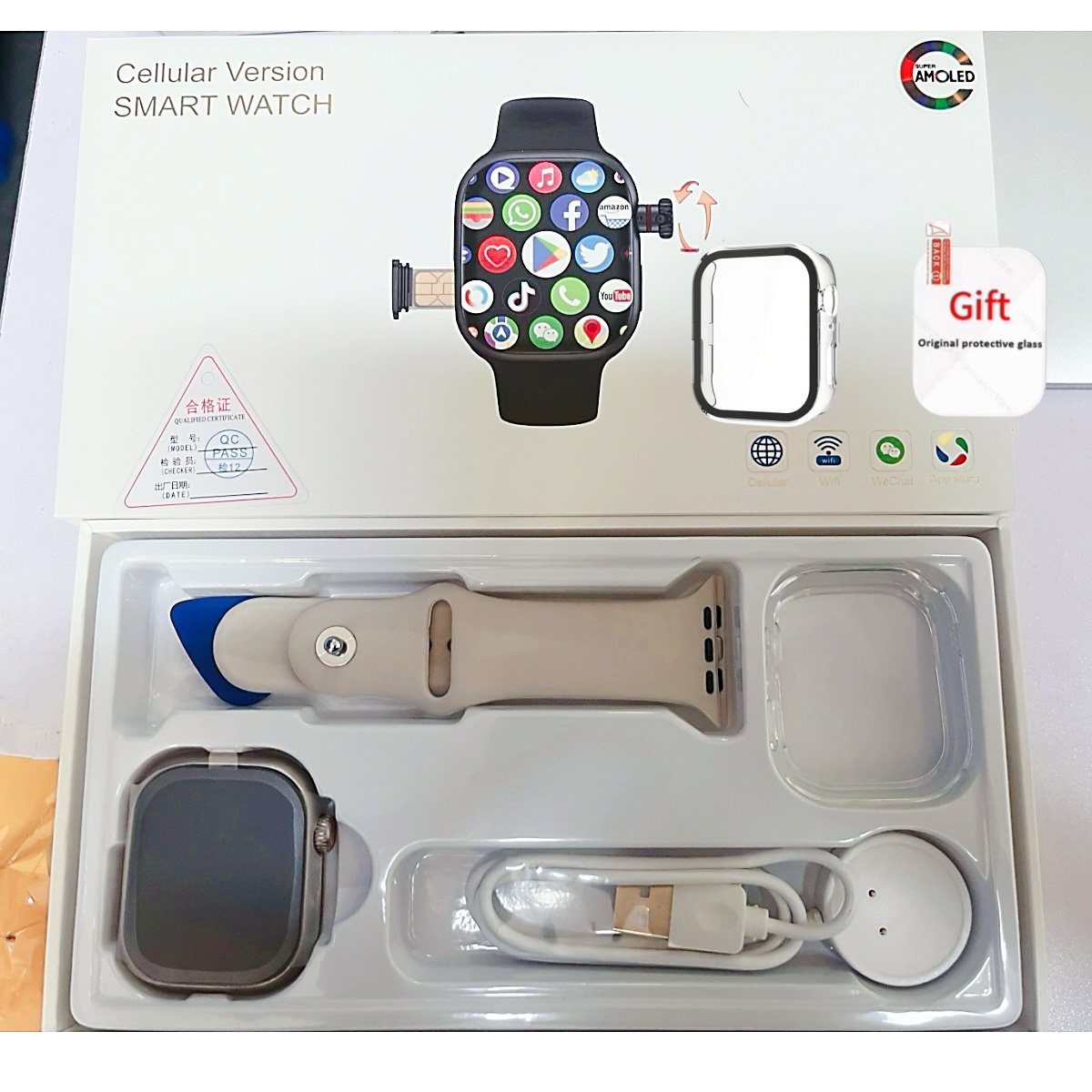 CD99 Smart Watch 8GB RAM AMOLE - Smartwatch Instagram 리뷰 및 가격
