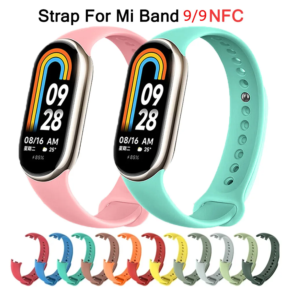 Strap for Xiaomi Mi Band 9/9 N - Silicone Band Replacement 리뷰 및 가격
