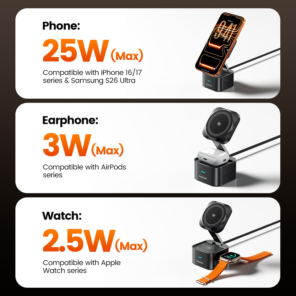 Toocki QI2.2 25W Wireless Char - Wireless Charger Watch 리뷰 및 가격