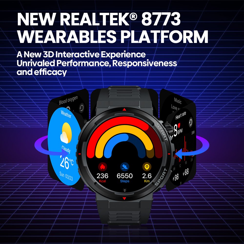 New Zeblaze Ares 3 Plus 1.43'' - Smartwatch X12 리뷰 및 가격