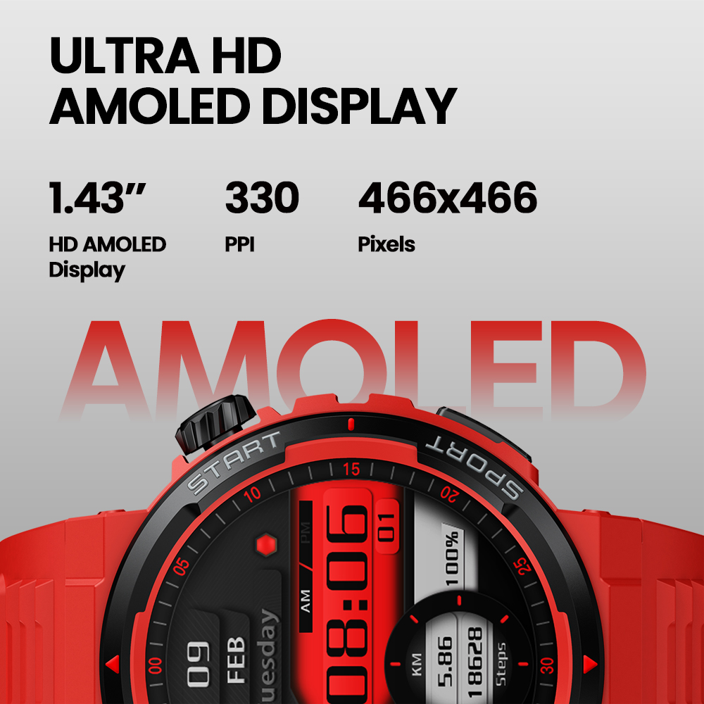New Zeblaze Ares 3 Plus 1.43'' - Smartwatch X12 리뷰 및 가격