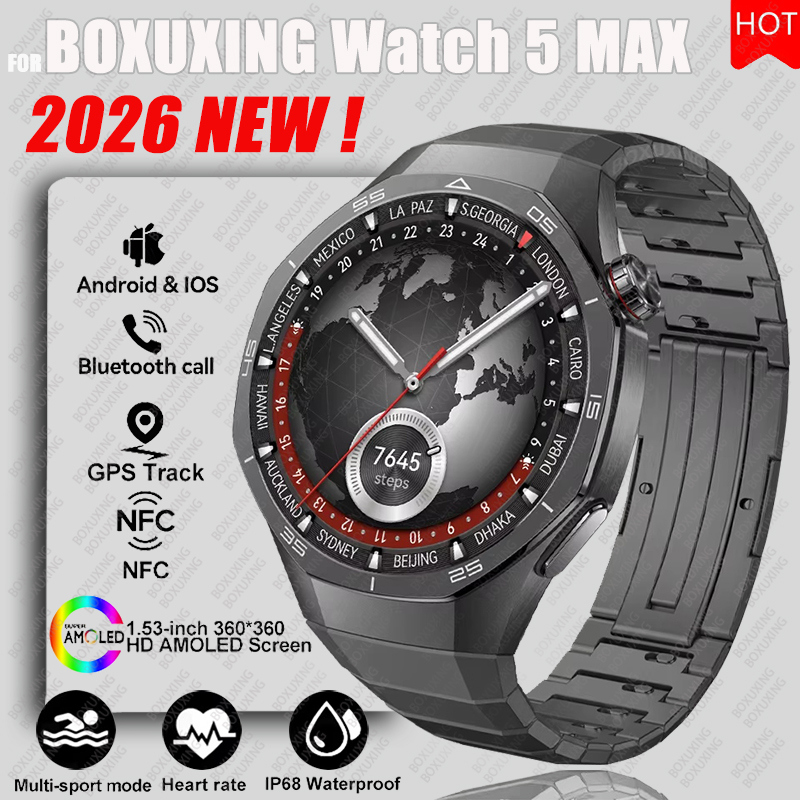 2026 New BOXUXING Watch 5 MAX  - Smartwatch Instagram 리뷰 및 가격