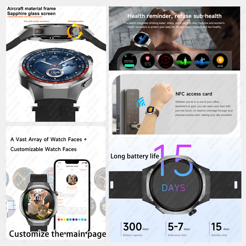 2026 New BOXUXING Watch 5 MAX  - Smartwatch Instagram 리뷰 및 가격