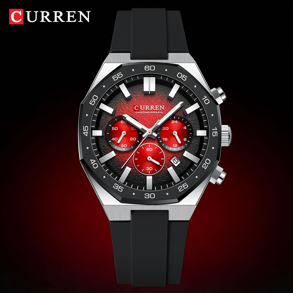 CURREN Fashion Casual Men Spor - Accessories With Watch 리뷰 및 가격
