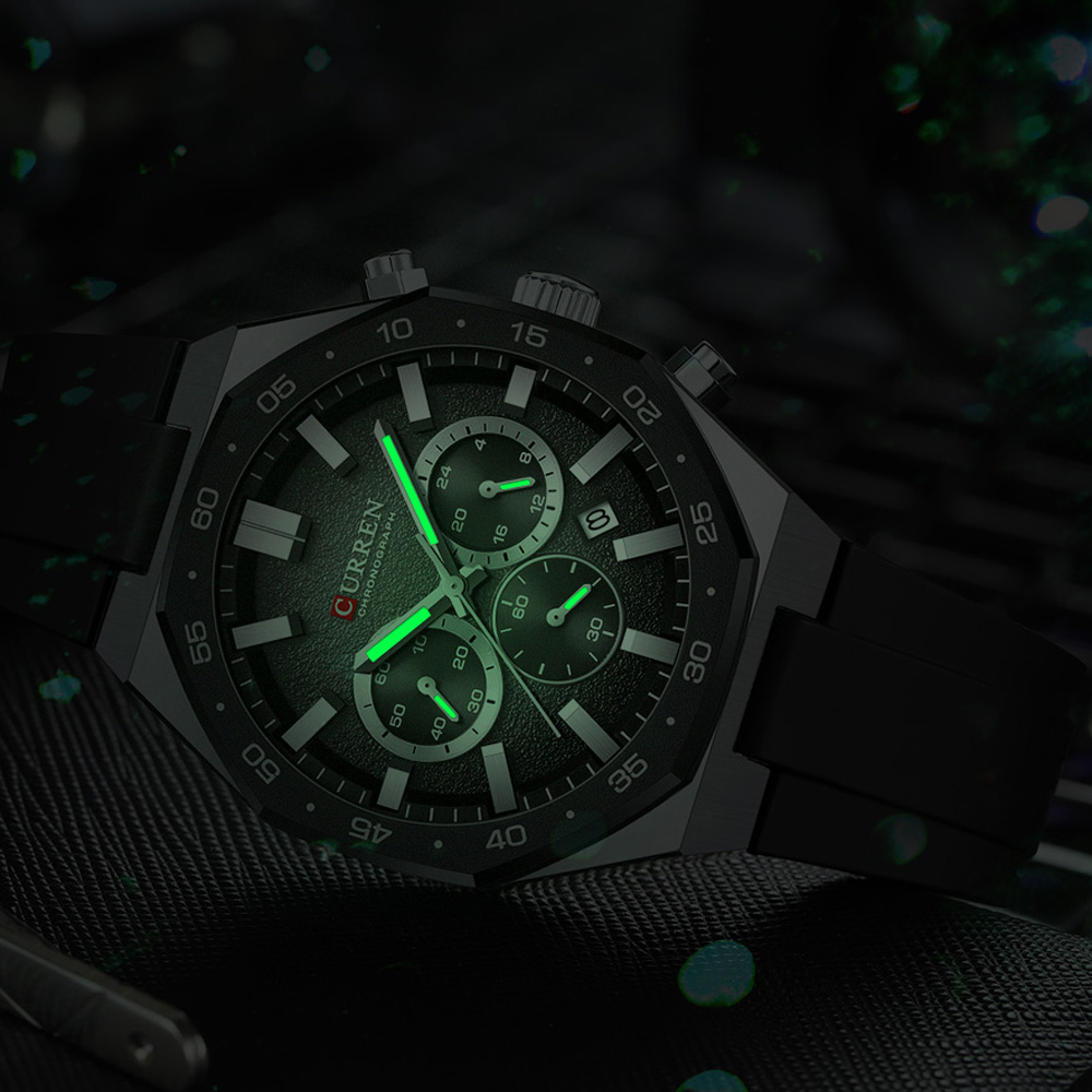 CURREN Fashion Casual Men Spor - Accessories With Watch 리뷰 및 가격