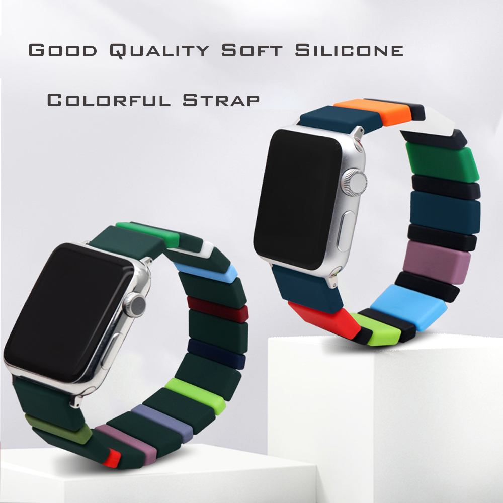 Silicone Strap for Apple Watch - Smartwatch Accessories Shop 리뷰 및 가격