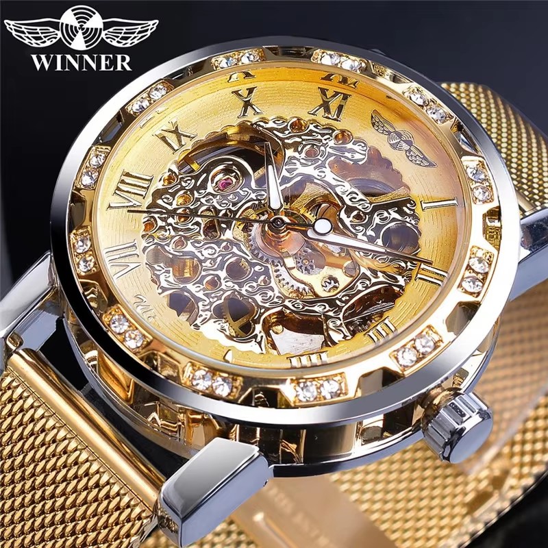 Forsining Men's Skeleton Mecha - Stainless Mesh Band 리뷰 및 가격