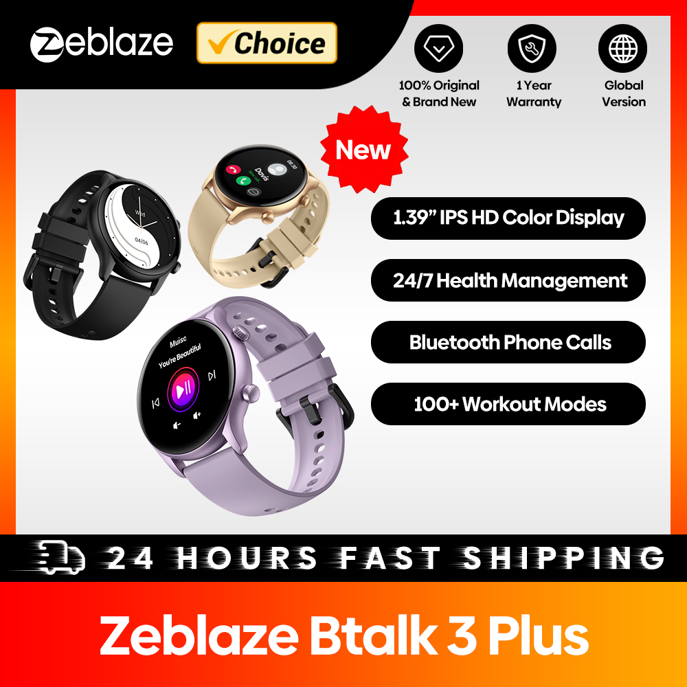 New Zeblaze Btalk 3 Plus Voice - Smartwatch X12 리뷰 및 가격