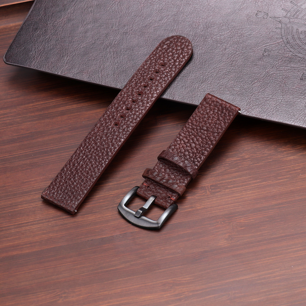 22mm Genuine Calfskin Leather  - Smartwatch Accessories Shop 리뷰 및 가격