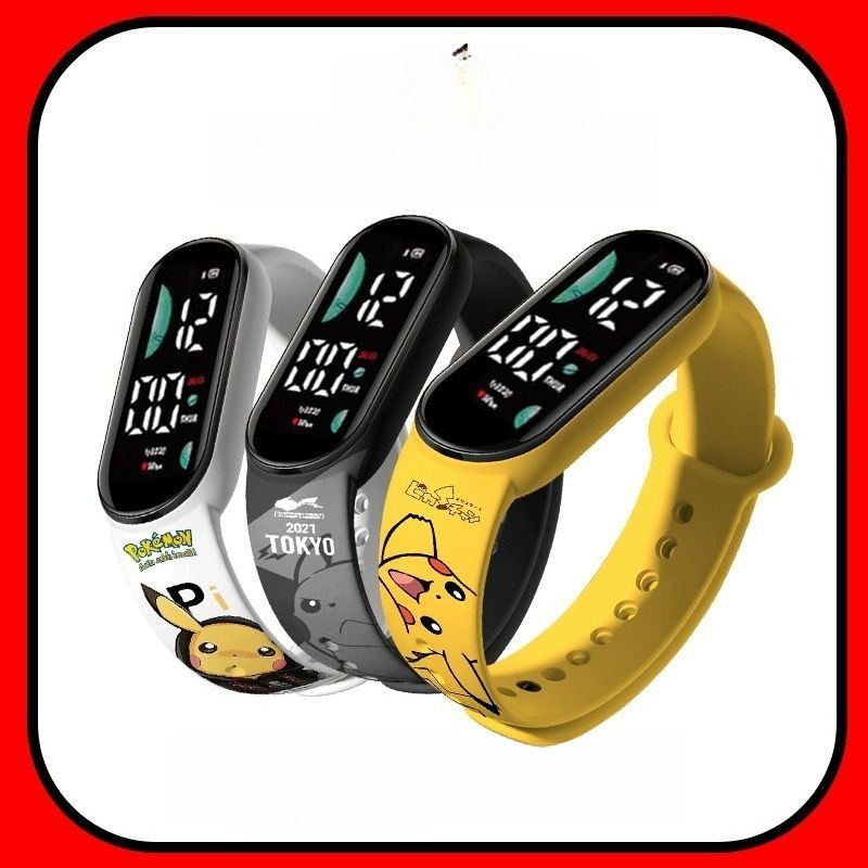 Pokémon cartoon pattern digita - Accessories With Watch 리뷰 및 가격