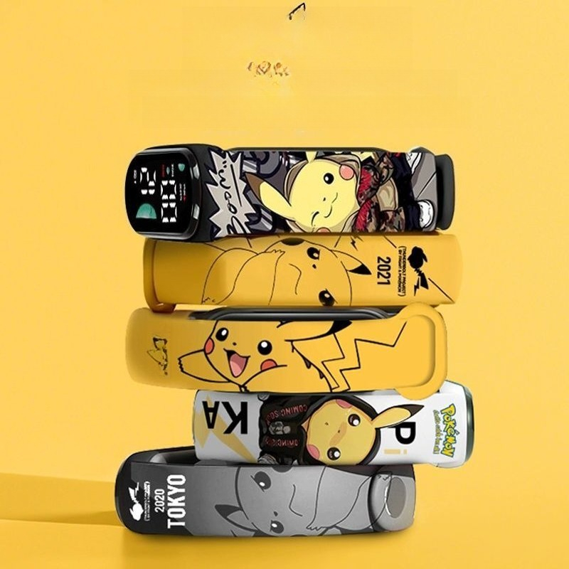 Pokémon cartoon pattern digita - Accessories With Watch 리뷰 및 가격
