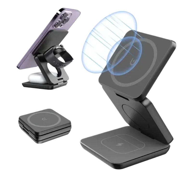 3 in 1 Foldable Magnetic Wirel - Wireless Charger Watch 리뷰 및 가격
