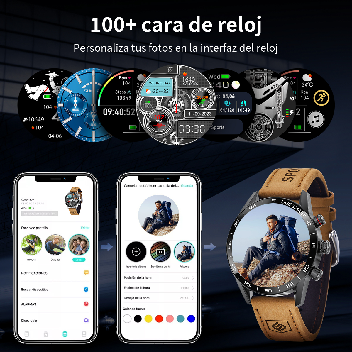 LIGE 2024 New Rugged Military  - Smartwatch Instagram 리뷰 및 가격
