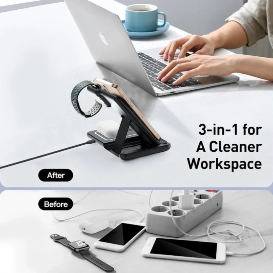 Night LED Light 3 In 1 Wireles - Wireless Charger Watch 리뷰 및 가격