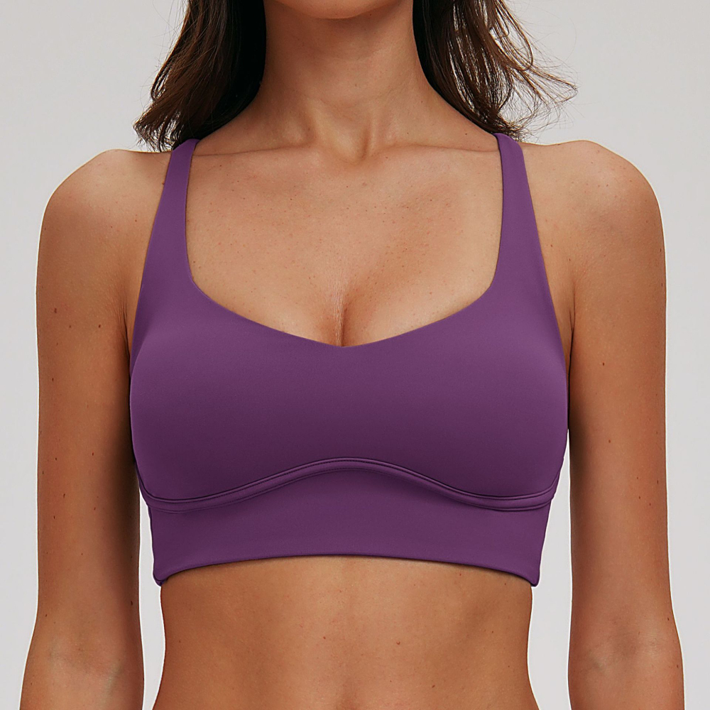 Sexy V-neck Sports Bra Yoga Un - Rugged Sport Strap 리뷰 및 가격