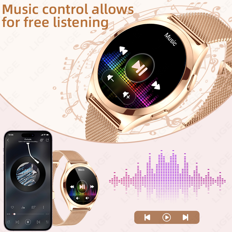 LIGE Luxury Smart Watch For Wo - Smartwatch Custom 리뷰 및 가격