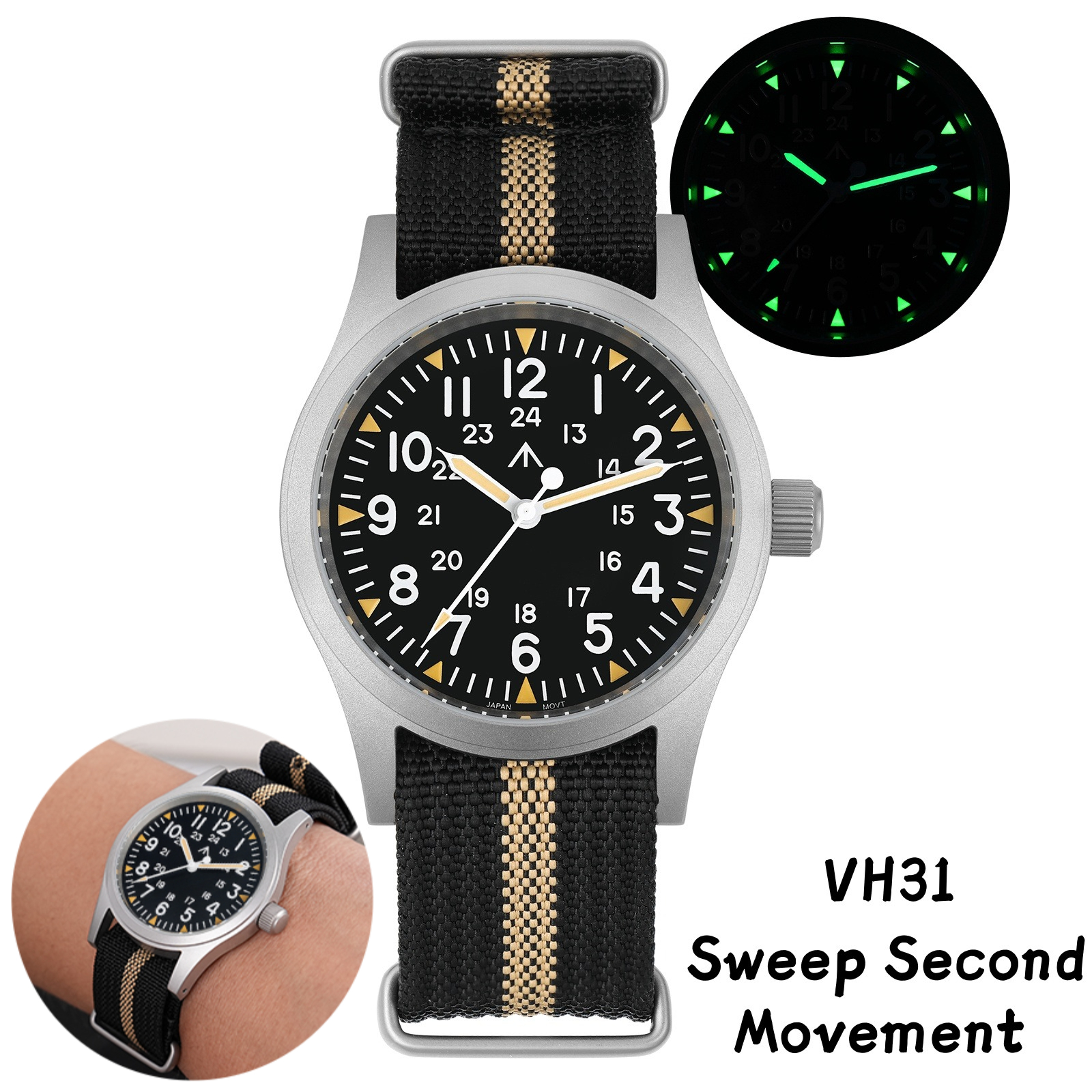 Militado ML05 Vintage Watch VH - Smartwatch Nexus 리뷰 및 가격