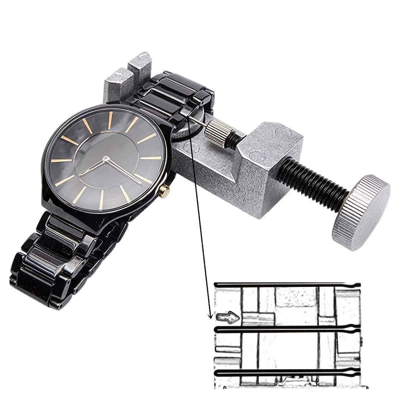 1pc Mini Watch Repair Tool, Wa - Tool Kit Strap Change 리뷰 및 가격