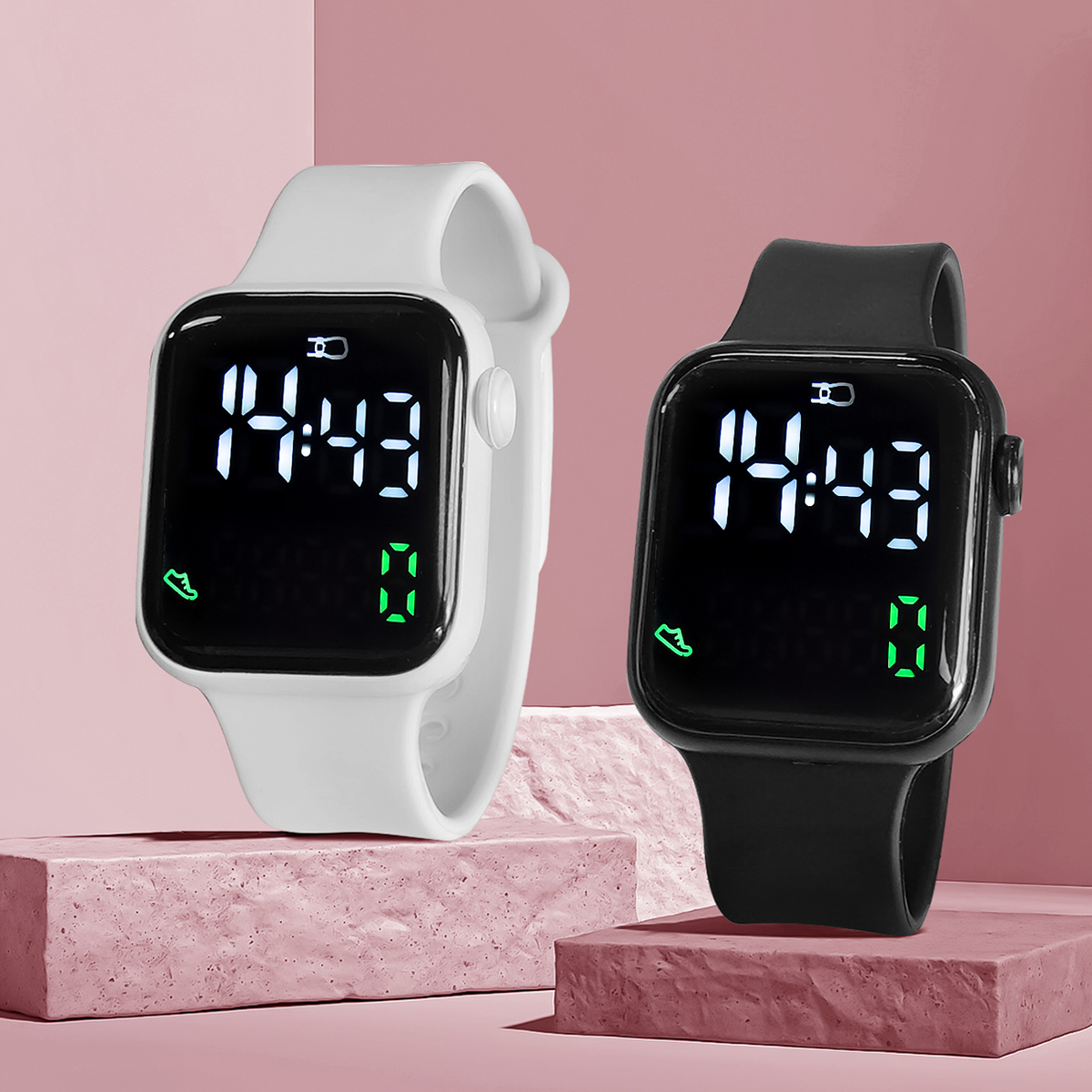 New 2PCS Student Minimalist Sm - Smartwatch Icon 리뷰 및 가격
