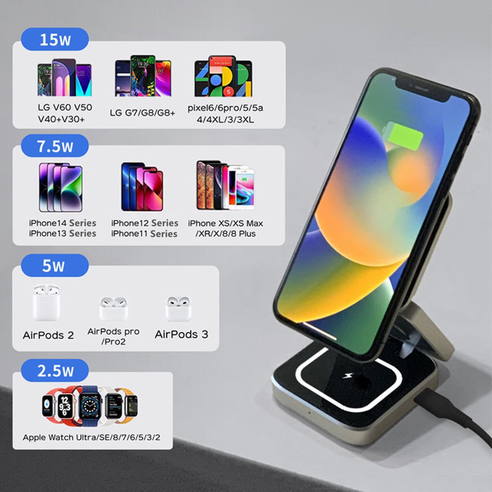 Foldable Magnetic Wireless Cha - Wireless Charger Watch 리뷰 및 가격