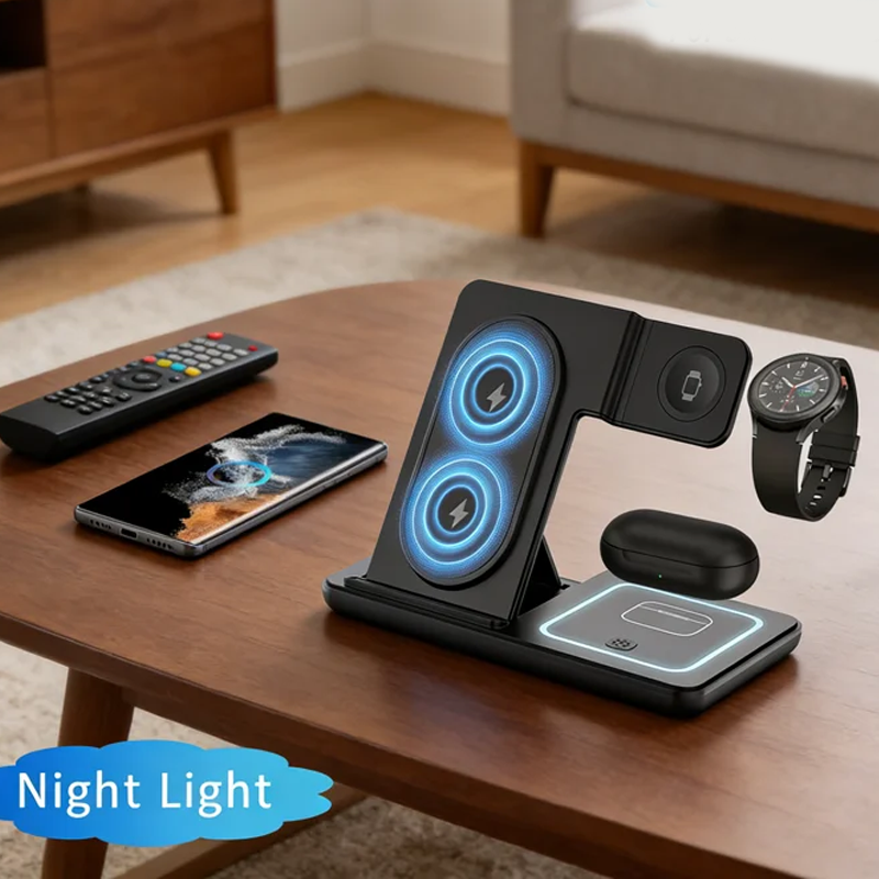3 In 1 Foldable Wireless Charg - Wireless Charger Watch 리뷰 및 가격
