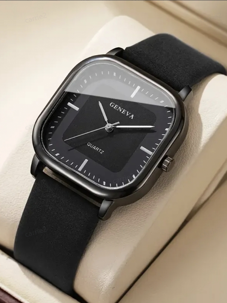No gift box; men's leather str - Accessories With Watch 리뷰 및 가격