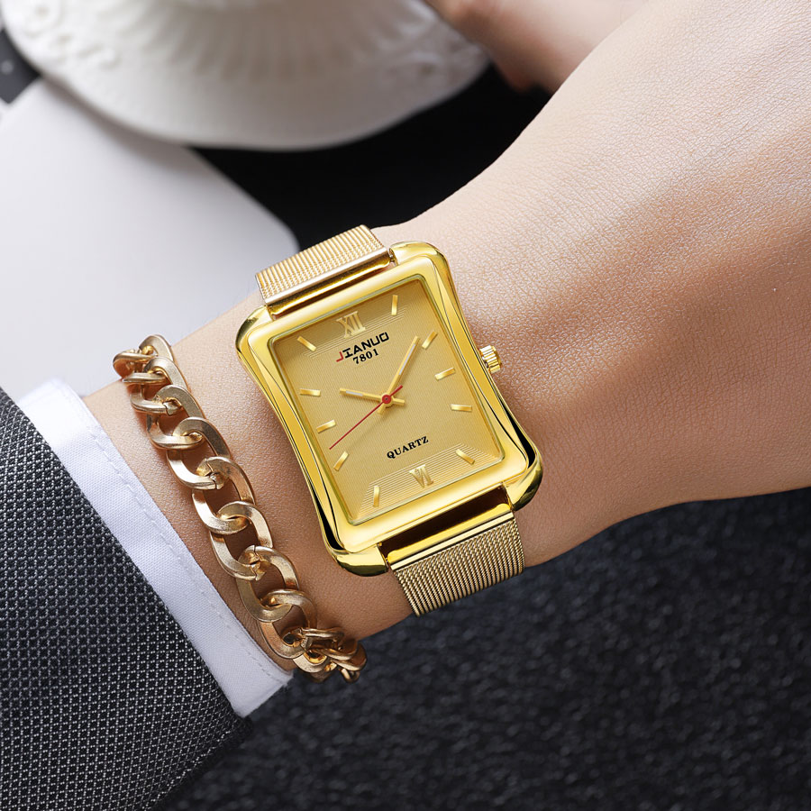 2024 New Trendy Men's Square W - Stainless Mesh Band 리뷰 및 가격