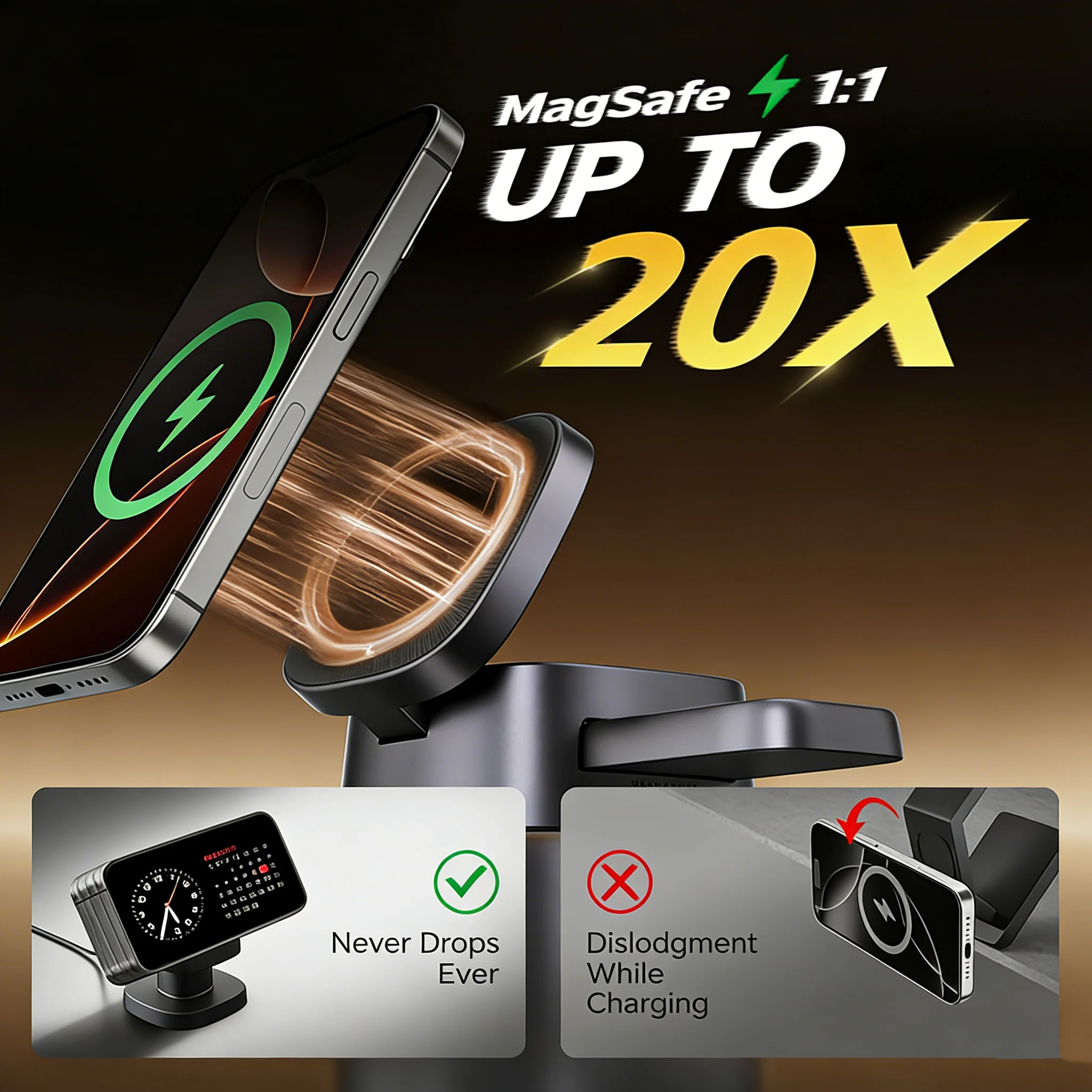 TIMESS Night Light Mashroom Wi - Wireless Charger Watch 리뷰 및 가격