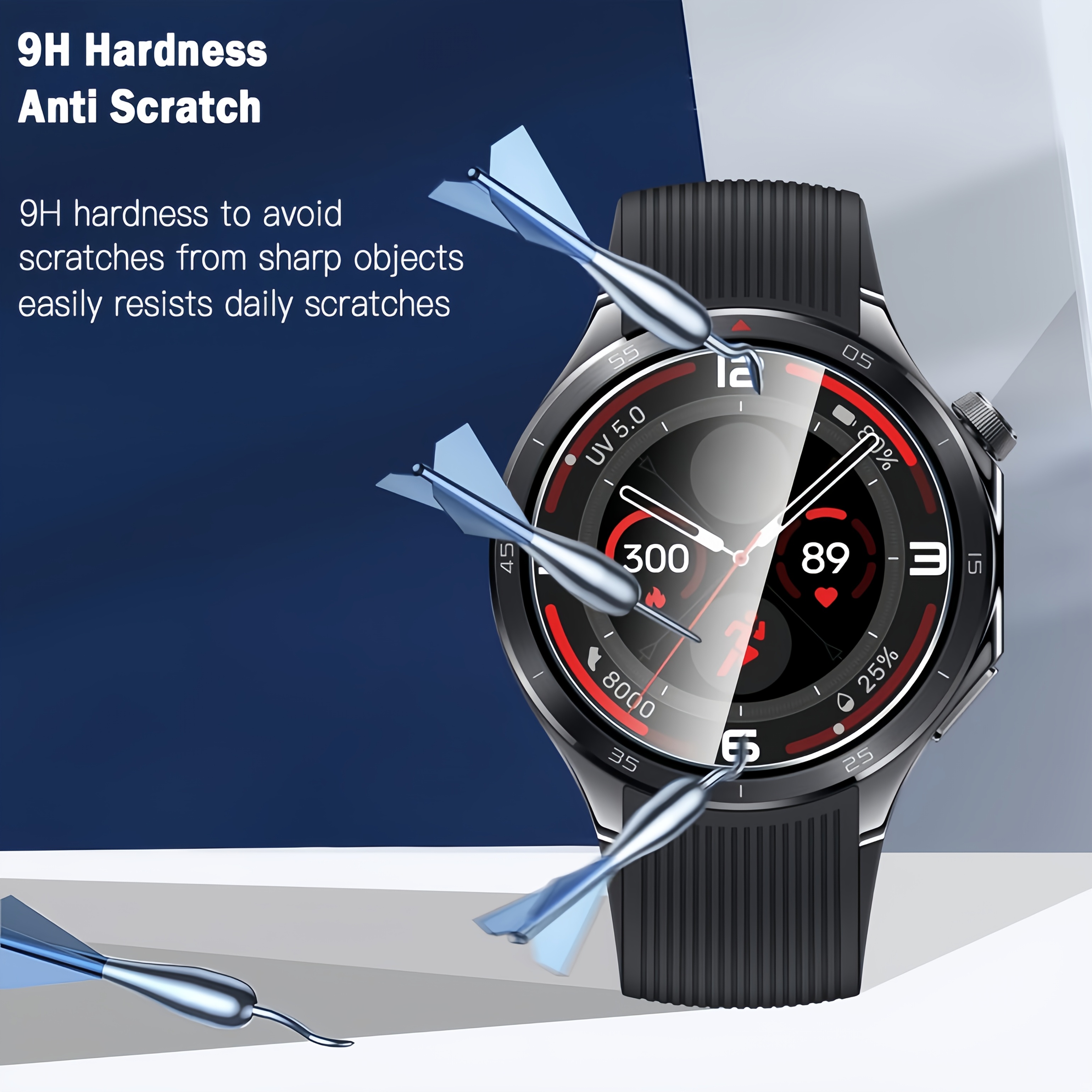 3PCS 9H Tempered Glass Screen  - Smartwatch Icon 리뷰 및 가격