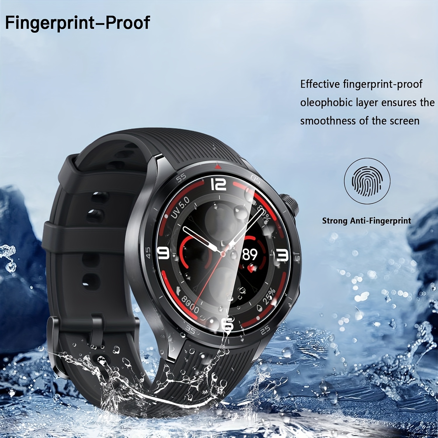3PCS 9H Tempered Glass Screen  - Smartwatch Icon 리뷰 및 가격