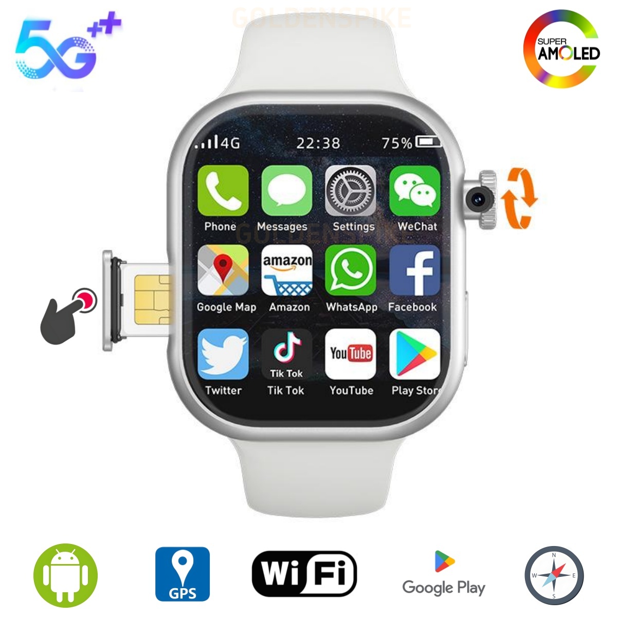 5G Smart Watch S10 Series Andr - Smartwatch Instagram 리뷰 및 가격