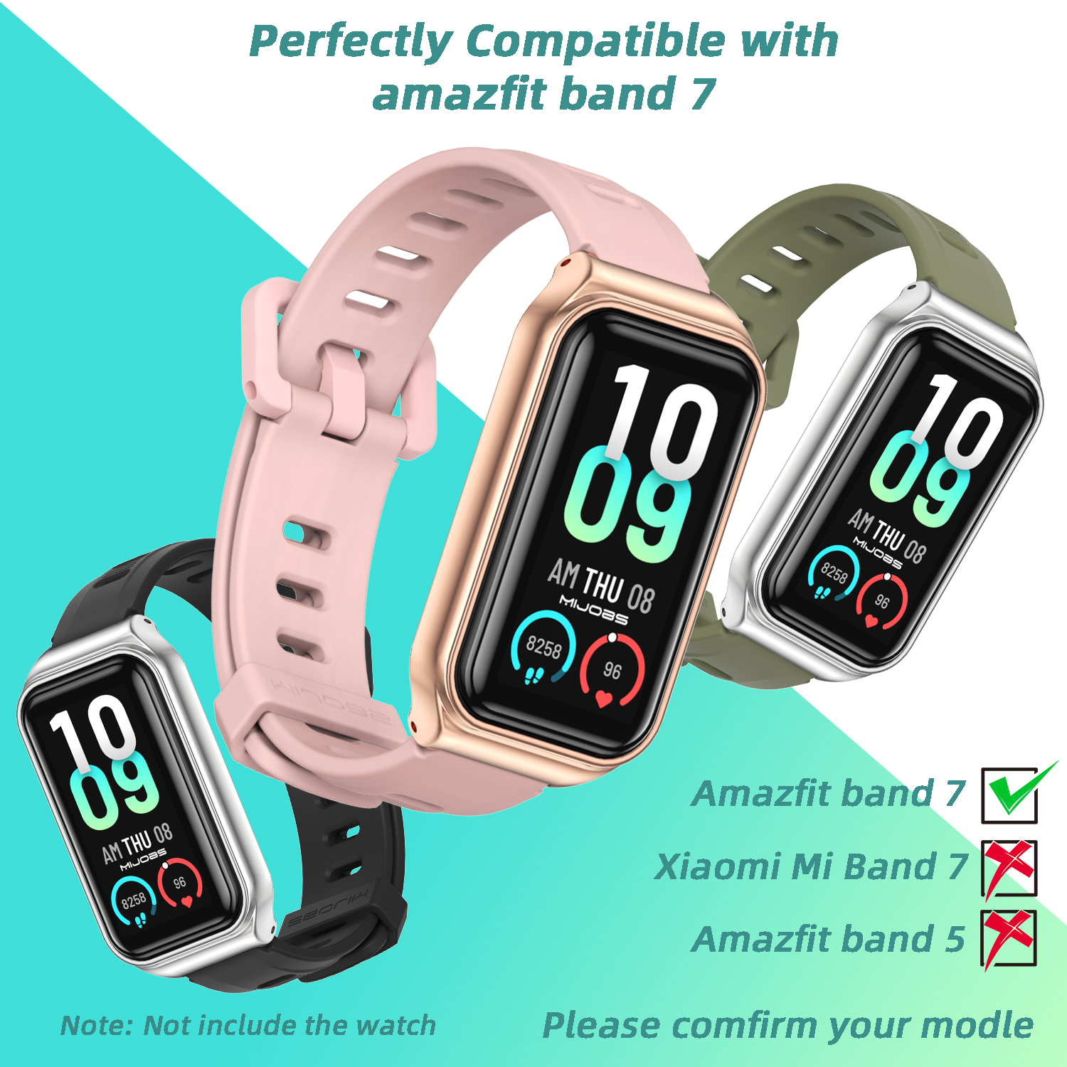 Strap For Amazfit Band 7 Smart - Silicone Band Replacement 리뷰 및 가격