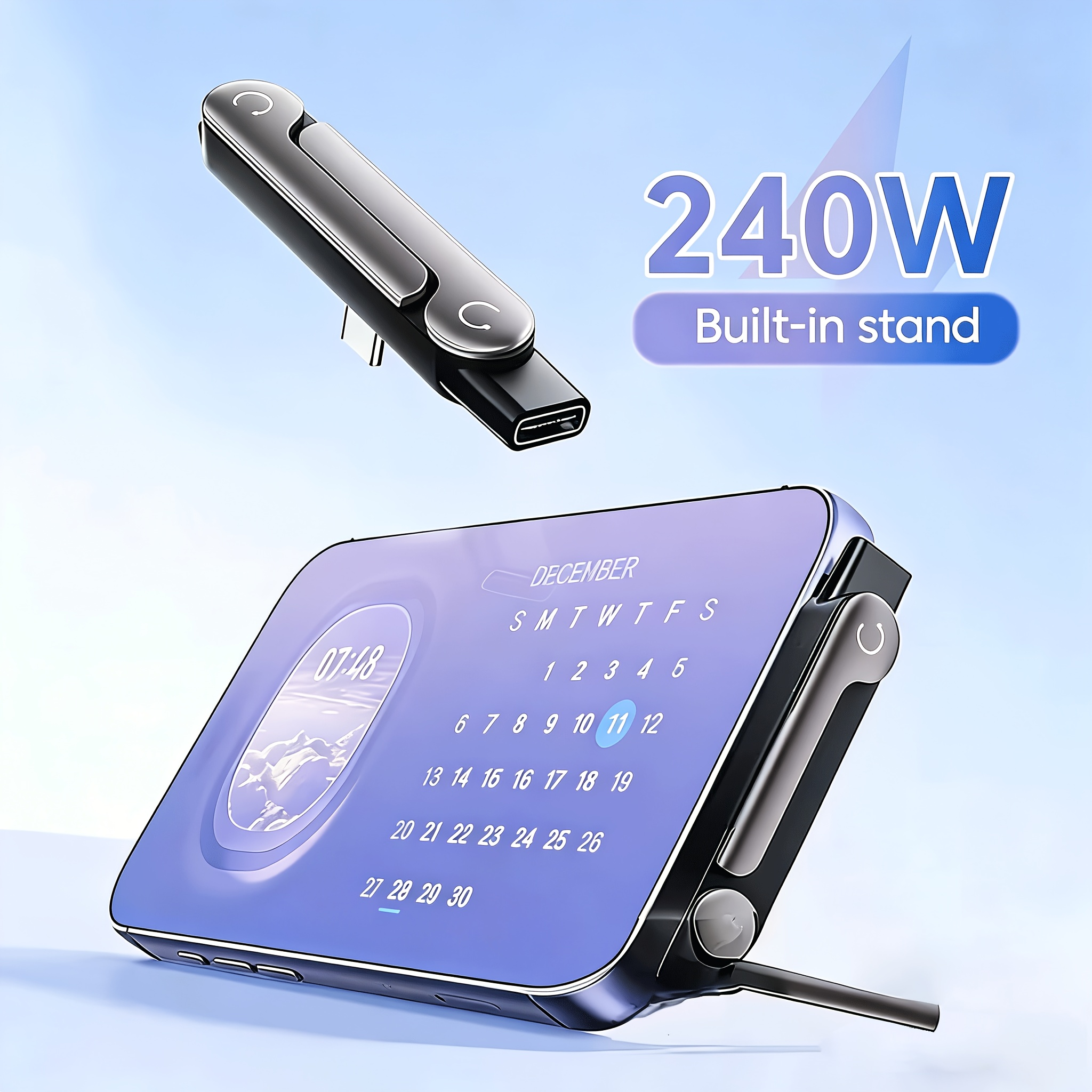 2Pcs 90° Angled 240W Fast Char - Magnetic Charging Stand 리뷰 및 가격