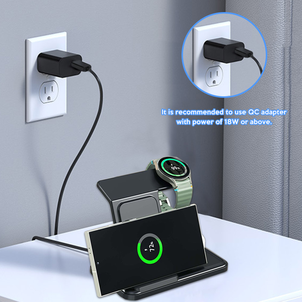 3 in 1 Wireless Charger Stand  - Wireless Charger Watch 리뷰 및 가격