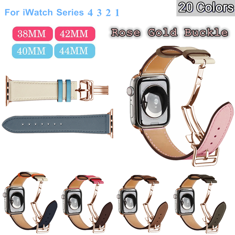 Rose Gold Buckle Strap For App - Smartwatch Accessories Shop 리뷰 및 가격