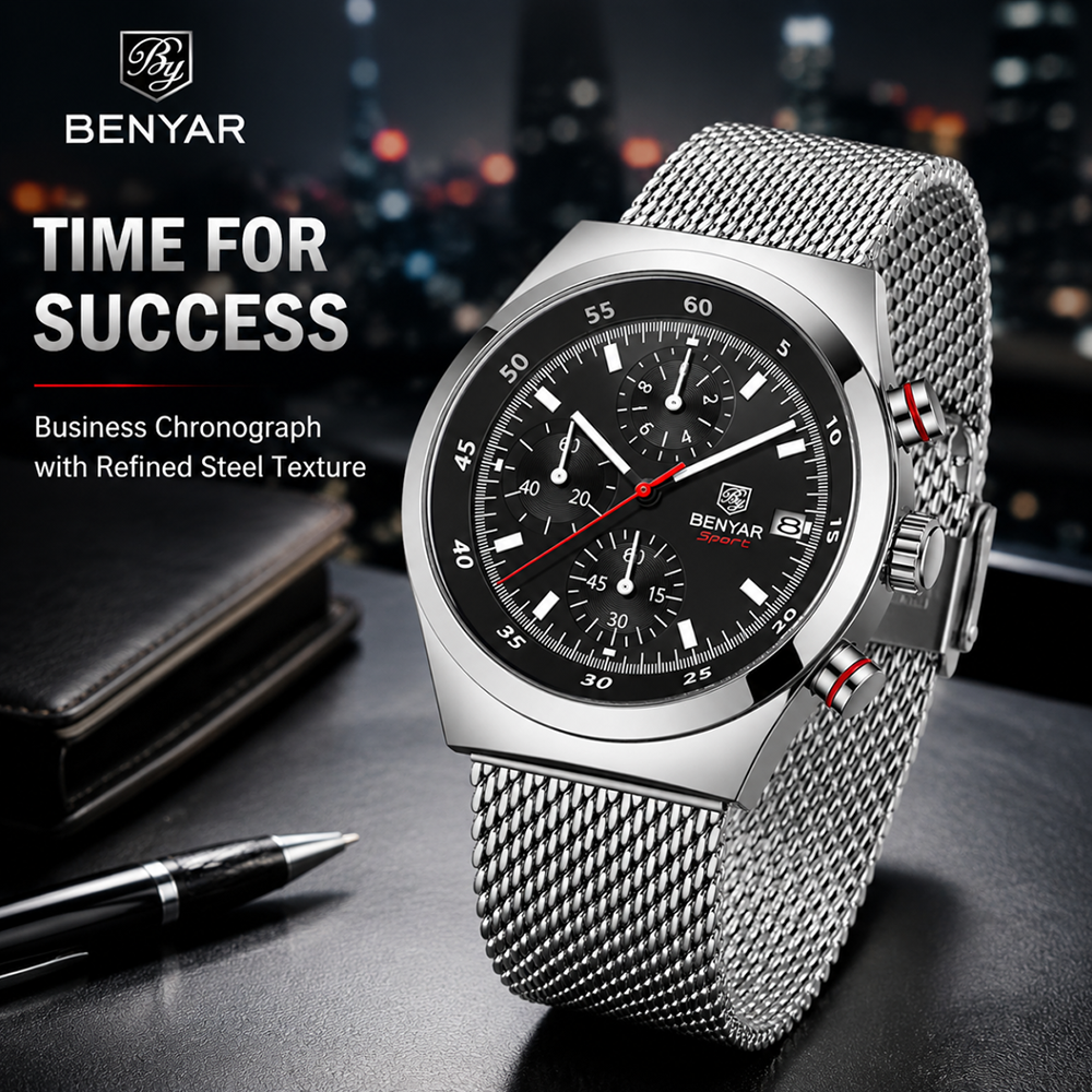 BENYAR Top Luxury Brand Men's  - Accessories With Watch 리뷰 및 가격