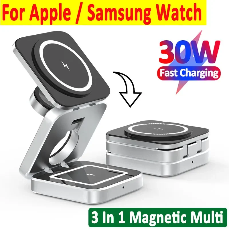 30W Magnetic Wireless Charger  - Wireless Charger Watch 리뷰 및 가격